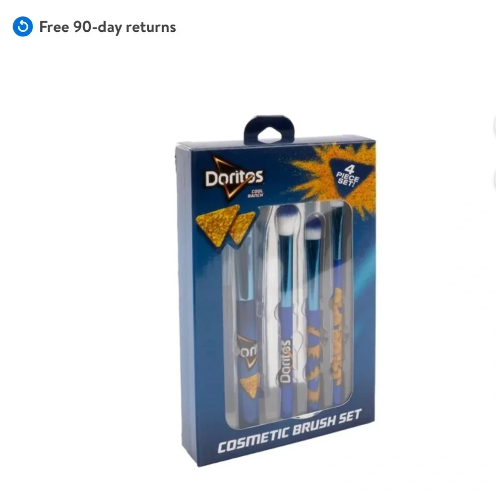 Cosmetic 4 Brush Set - Doritos NWT - Picture 6 of 7
